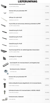 Aluminium Vordach Haustürvordach RAL 7016 Anthrazit Haustür Überdachung Glasvordach 300 cm